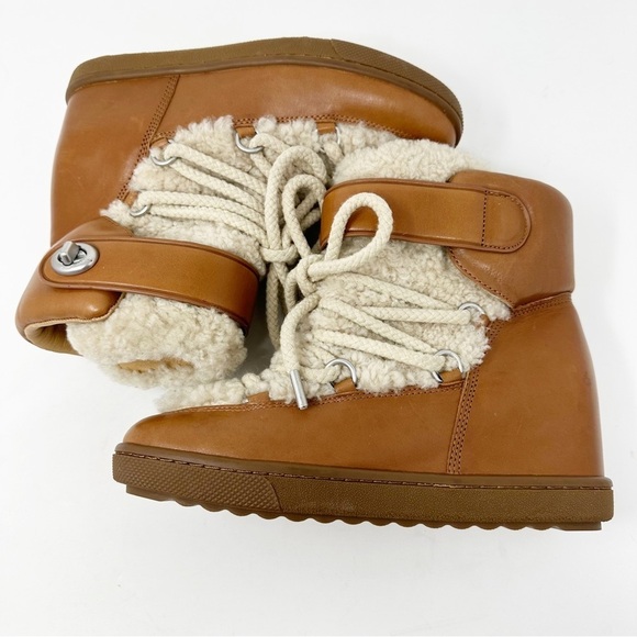 Coach Monroe Shearling Boots - Picture 5 of 11